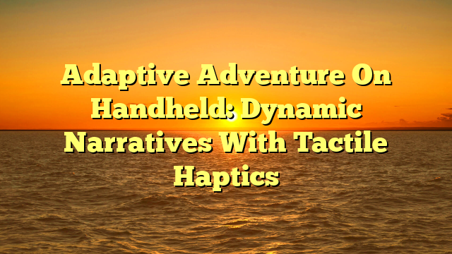 Adaptive Adventure On Handheld: Dynamic Narratives With Tactile Haptics