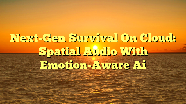 Next-Gen Survival On Cloud: Spatial Audio With Emotion-Aware Ai