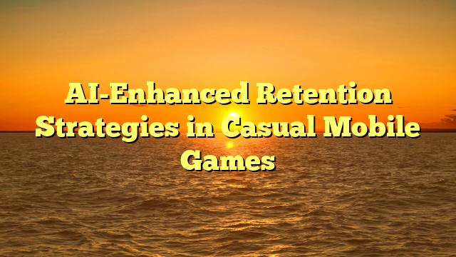 AI-Enhanced Retention Strategies in Casual Mobile Games