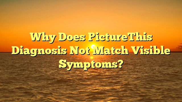 Why Does PictureThis Diagnosis Not Match Visible Symptoms?